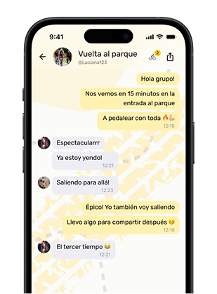 pantalla chat